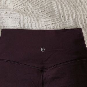 Lululemon High Rise Crop Leggings